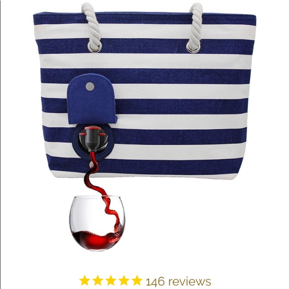 Porto Vino wine tote